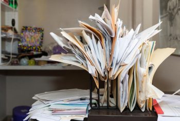 How to organize bills, organization, DIY home organization, popular pin, clutter free, organize your paper clutter.